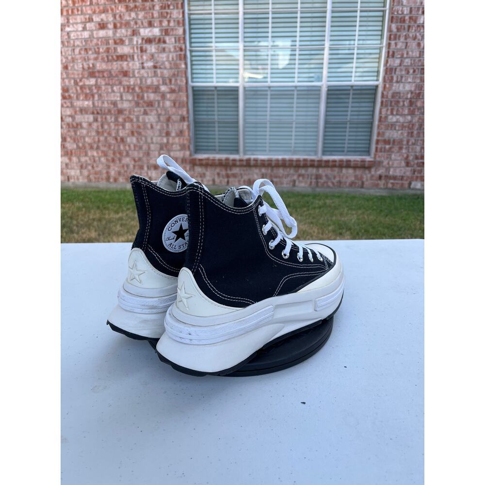 Converse Run Star Legacy CX High 'Black' High-Top Platform Sneakers Size 8.5 - Picture 4 of 6